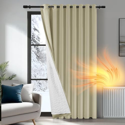 Thermovorhang – Kälteschutz-Ösenvorhang, Kälteschutz